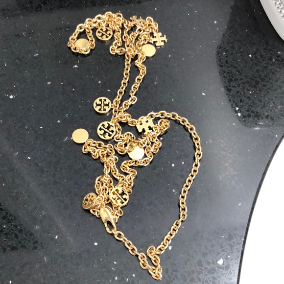 Tory Burch Jewelry - Tory Burch Long Logo Necklace.